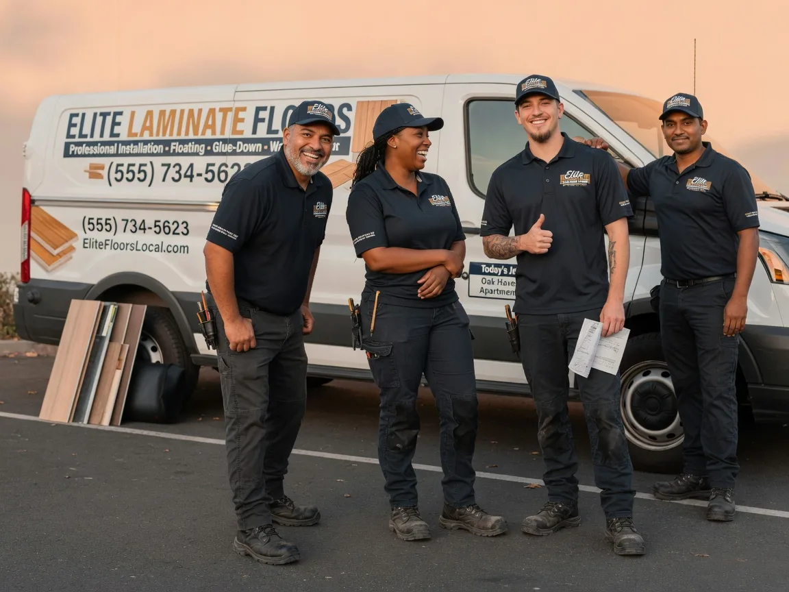 Laminate flooring installation company in Oakford, IN